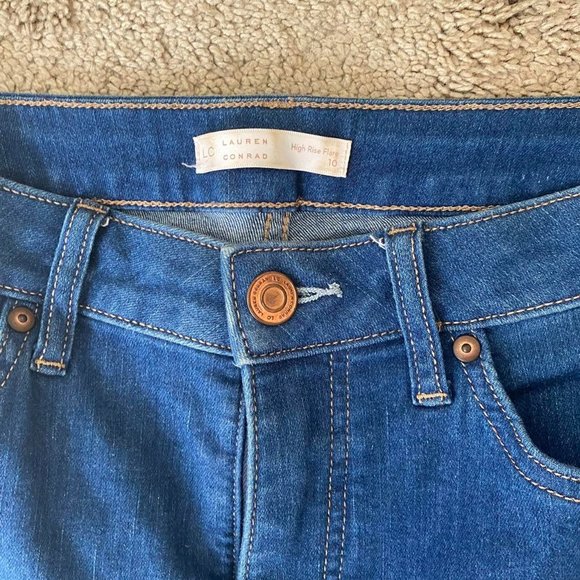 Lauren Conrad high rise bootcut wide flare jeans - Picture 3 of 3